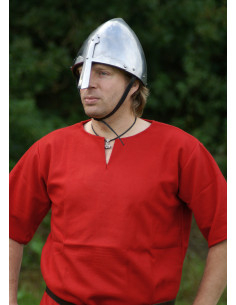 Wikinger-Tunika aus Wolle, rot 2