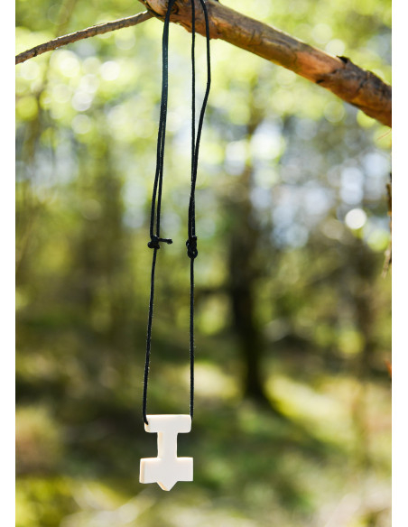 Thor-Hammer-Anhänger aus Knochen