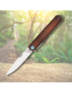 Navaja de campo Albainox empuñadura Aluminio y madera