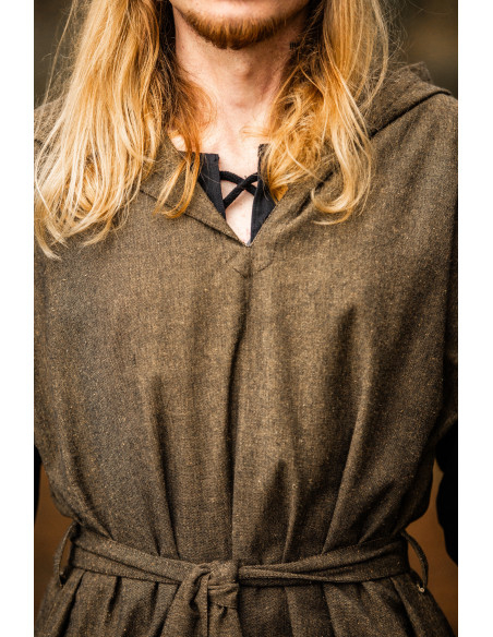 Medieval kappe med hætte model Ranger...
