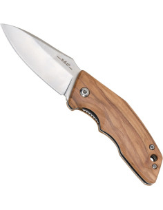 Navaja E.D.C. modelo Downtown, madera olivo (6,5 cm.)