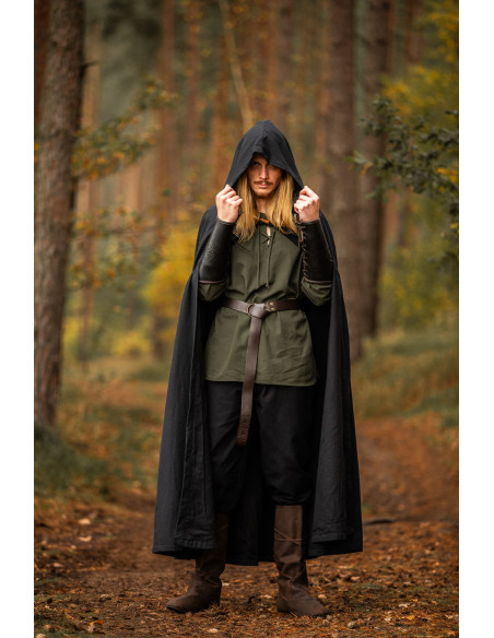 Capa medieval con capucha modelo...