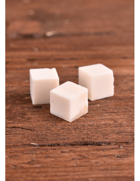 Dados de hueso, sin puntos, juego de...