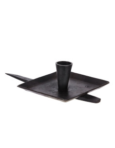 Candelabro de pared 1 vela, forjado a mano 2