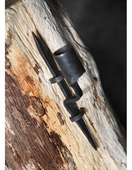 Candelabro medieval de pared 1 vela,...