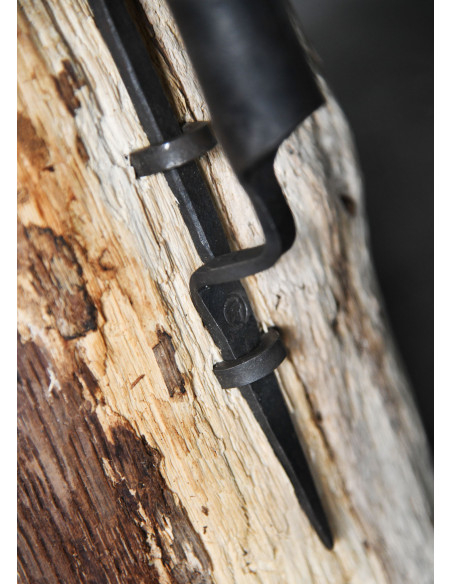 Candelabro medieval de pared 1 vela,...