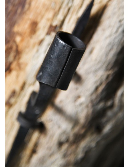 Candelabro medieval de pared 1 vela,...