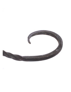 Handgeschmiedeter S-förmiger Haken, ca. 29 cm. 2