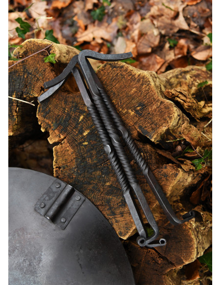 Middelalderbålsted med aftagelige ben