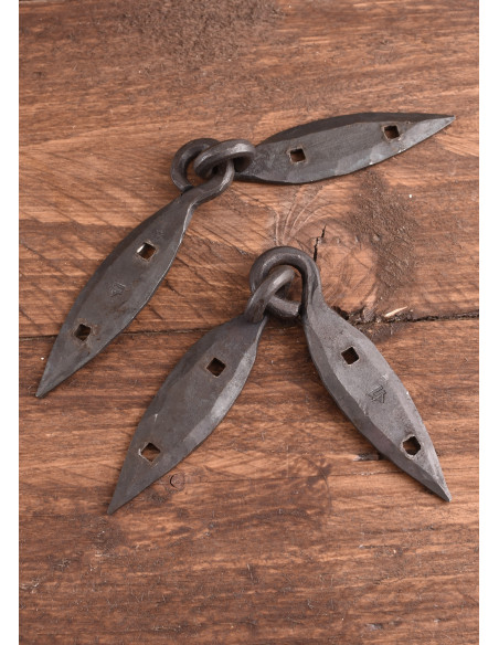 Viking kist scharnieren handgesmeedd