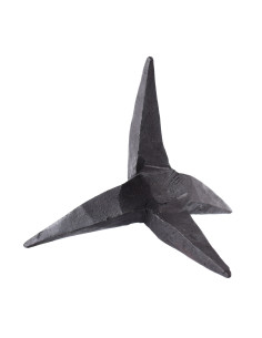 Militärstachel mittelalterlich, handgeschmiedet aus Stahl