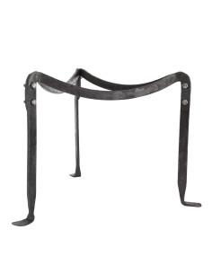 Handgeschmiedeter mittelalterlicher Halter für Feuerkorb 2