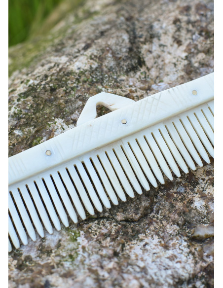 Wikinger-Kamm aus Knochen (15 cm)