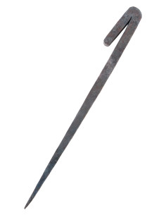 Heringe für Campingzelt, geschmiedeter Stahl (25 cm)