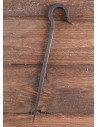 Zeltpflock, handgeschmiedeter Stahl (34 cm)