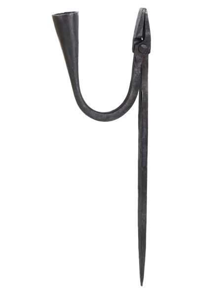 Candelabro de junco forjado a mano...