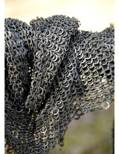 Kettenhaube, flache, genietete Ringe 2