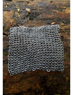 Kædestykke med ringværk 20 x 20 cm. ringe 8 mm.