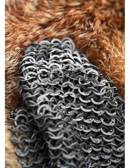 Korststuk van maillontouw 20 x 20 cm....