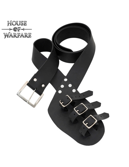 Middeleeuws leren heupband voor...