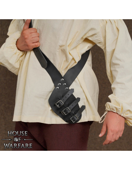 Mittelalterlicher Ledergürtel für...