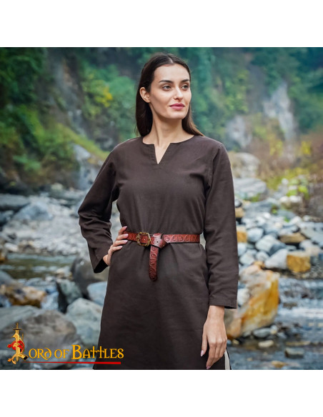 Cinturón medieval en cuero diseño...