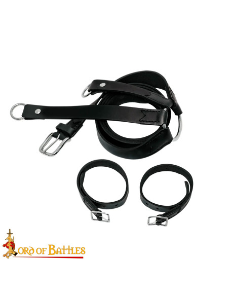 Mittelalterlicher Ledergürtel zum...