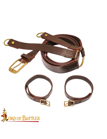 Mittelalterlicher Ledergürtel zum...