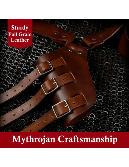 Mittelalterlicher Ledergürtel zum...