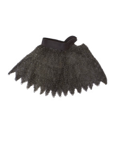 Gola bisschopsmantel met leren versterking, platte ringen 2