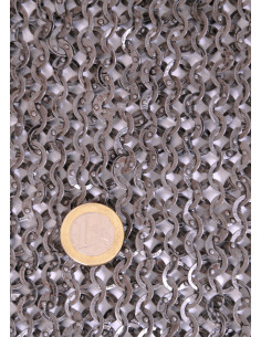 Protección de malla para el cuello, anillas planas... 2