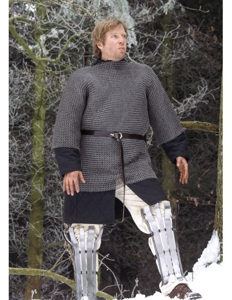 Platte ringpantser, model Haubergeon