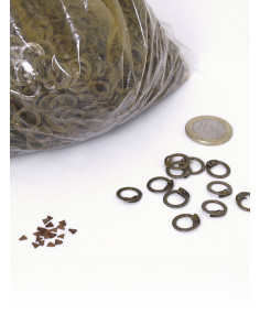Bols 1 kg. vlakke ringen, diameter 8 mm.