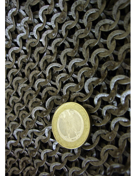 Bols 1 kg. vlakke ringen, diameter 8 mm.