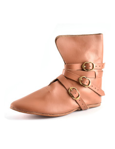 Middeleeuwse schoenen met gespsluiting