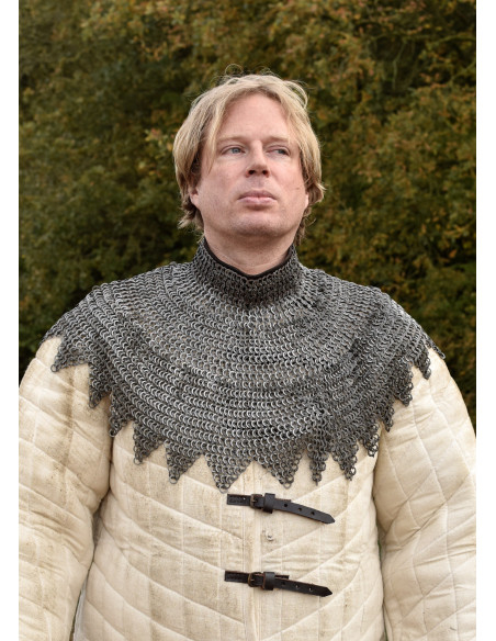 Bischofs mantle mit Lederbändern und...