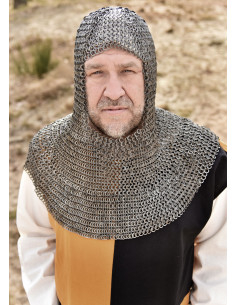 Middeleeuws vlakgesoldeerd ringpantser