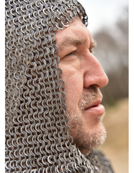 Medieval pladebånd med svejsede flade...