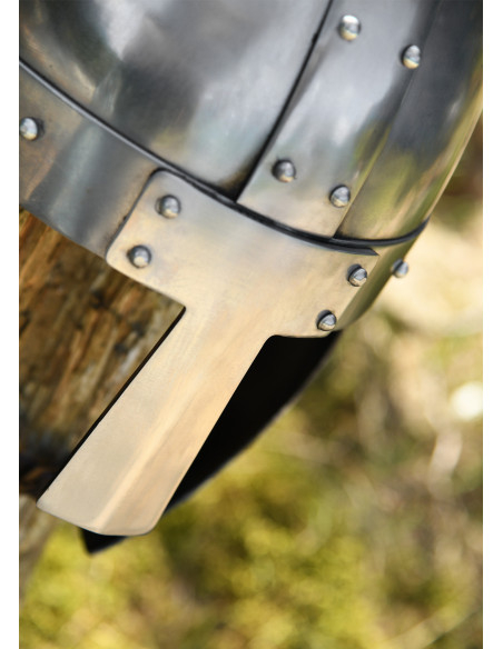 Spangenhelm mit Ohrenschützern und...