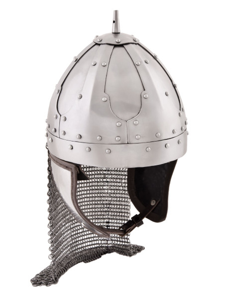 Spangenhelm helm met oorbeschermers...