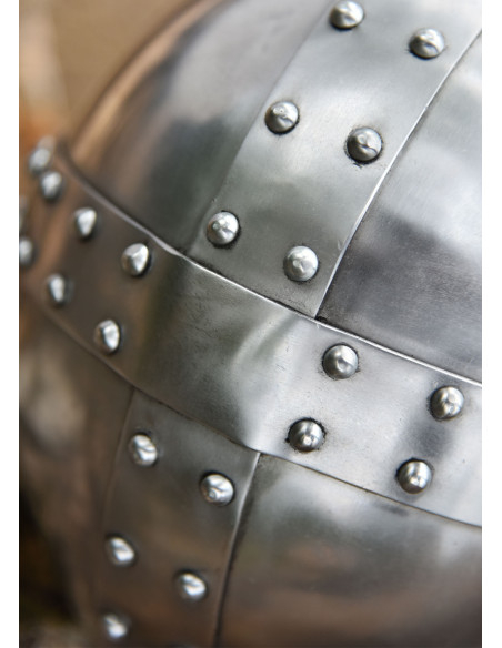 Crusader Spangenhelm Helm mit Visier