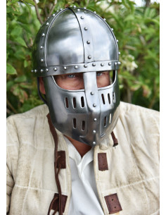 Casco Spangenhelmet con visera 2
