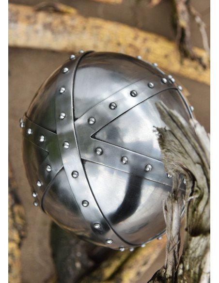 Spangenhelm-Helm mit Visier