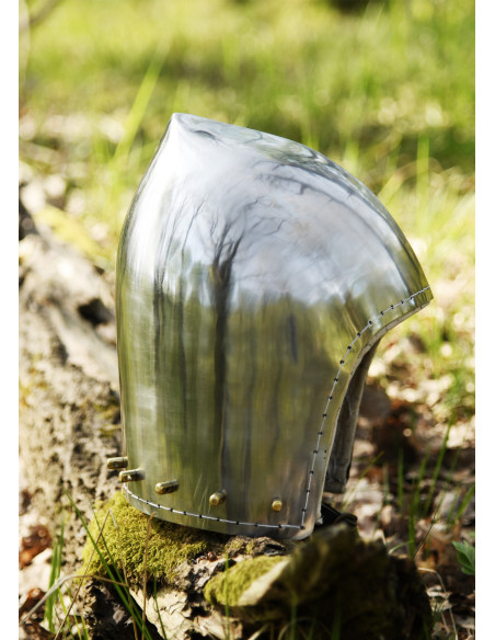 Bacinete funcional siglo XIV , 2mm.