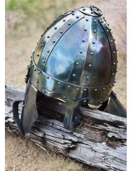 Casco Romano Spangenhelm, siglo IV d.c.