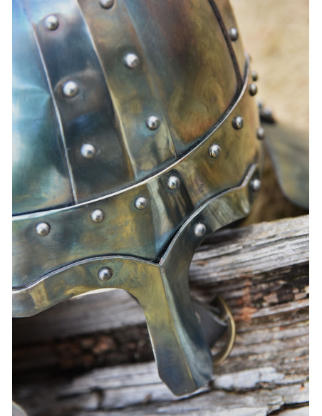 Casco Romano Spangenhelm, siglo IV d.c.