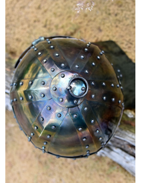 Casco Romano Spangenhelm, siglo IV d.c.