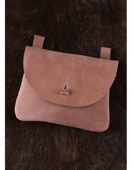 Bolso de piel con trabillas para...