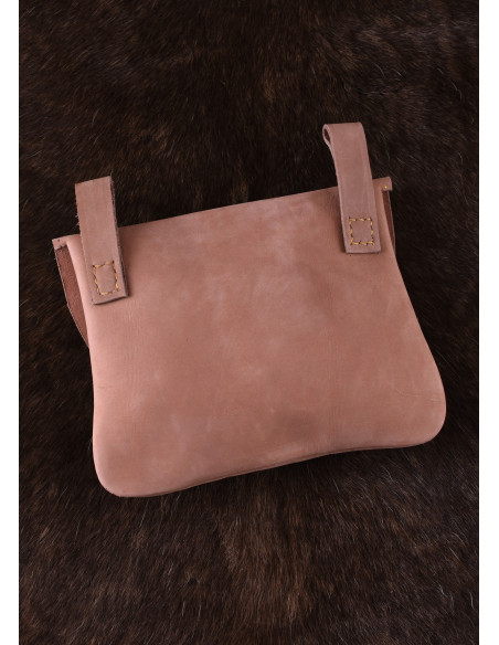 Bolso de piel con trabillas para...