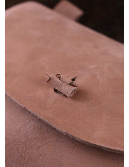 Bolso de piel con trabillas para...